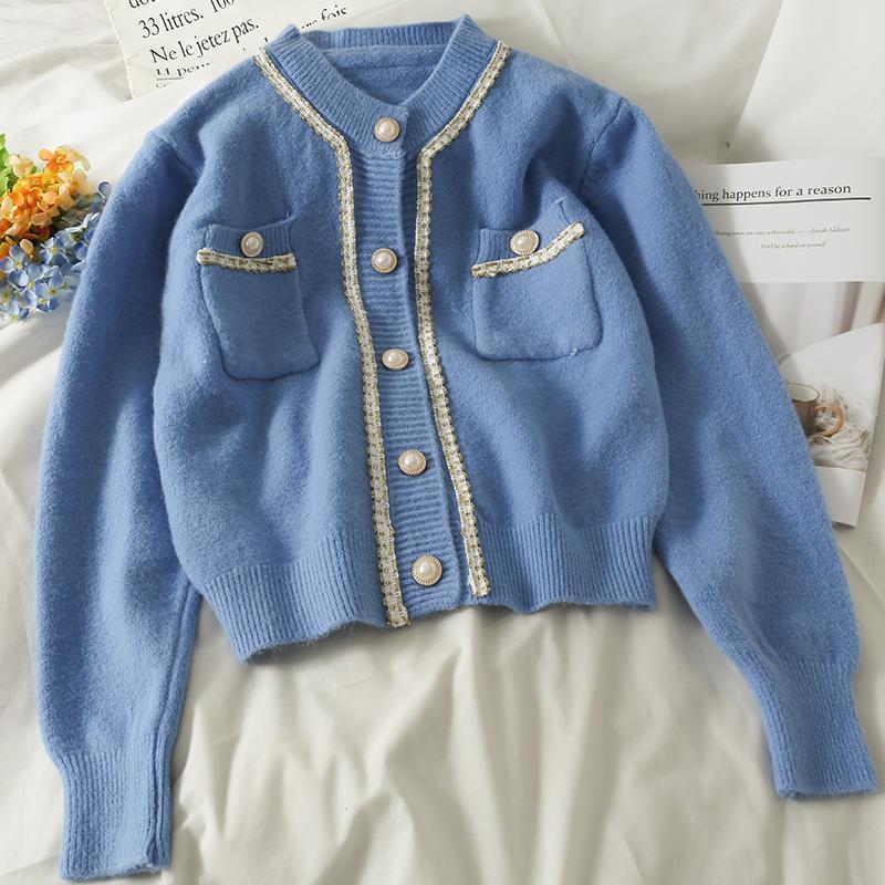 🌿 Blaire O-Neck Cardigan – Timeless Knit Layer