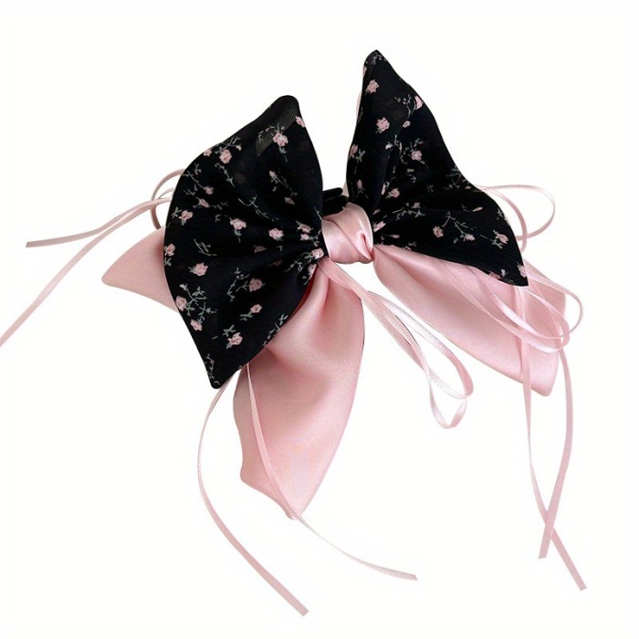 Large Elegant Korean Hair Clip - Shark clip for Half-Updos, Buns, Ponytails - Wedding, Party, Everyday Hairstyles - 's Hair, Halfup Hairstyle, Sweet Aesthetic, Soft Fabric, Stylish Hairpin, Bridal Hairstyle