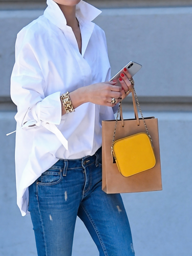 White Daily Casual Basic Blouse Top