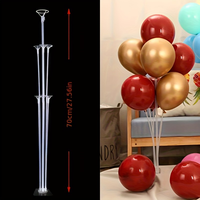1pc Or 2pcs of Table Balloon Stand Kit for Decorating Birthday Parties And Weddings, Balloon Holder, Party Supplies