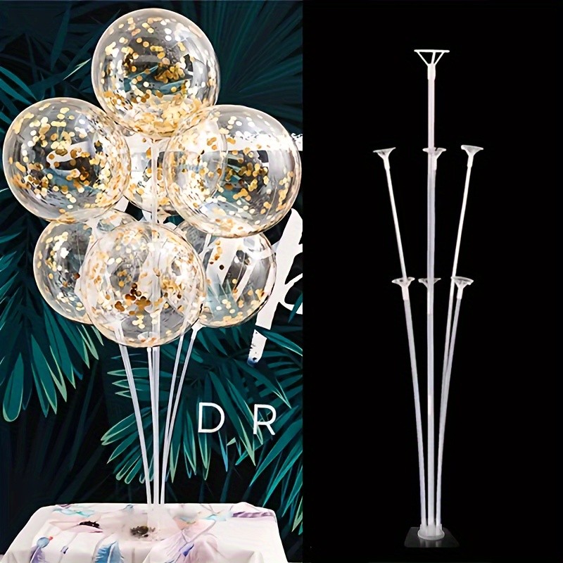 1pc Or 2pcs of Table Balloon Stand Kit for Decorating Birthday Parties And Weddings, Balloon Holder, Party Supplies