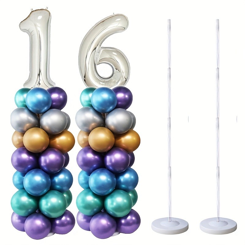 Perfect Reusable Balloon Arch Stand Kit | for Memorable Celebrations, Weddings, Birthdays, Showers And More!, Easter Room Decor