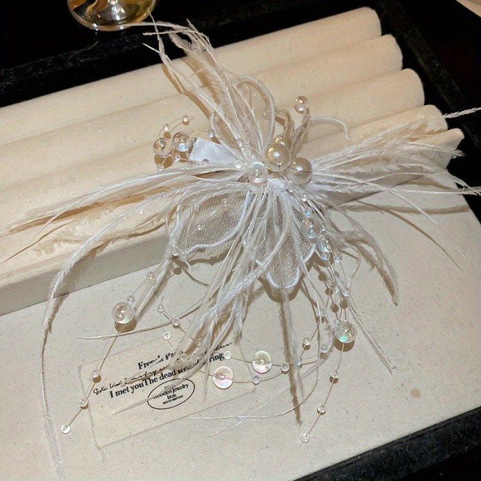 Single Elegant Sweet Imitation & Butterfly Hair Clip