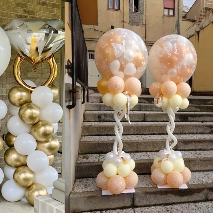 Perfect Reusable Balloon Arch Stand Kit | for Memorable Celebrations, Weddings, Birthdays, Showers And More!, Easter Room Decor