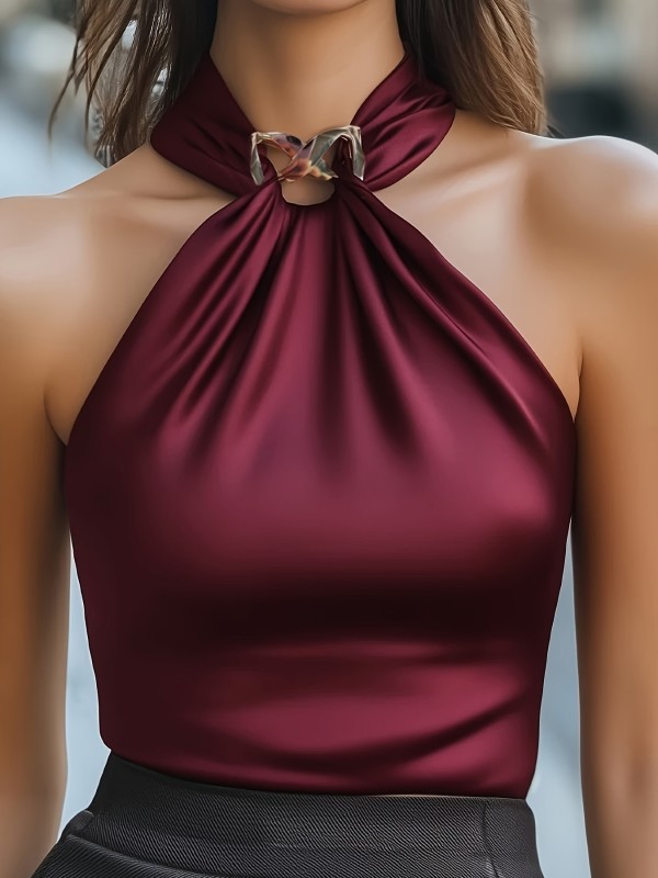 🌸Women’s Elegant Off-Shoulder Ruffle Crop Top | Solid Short Sleeve All-Season Woven Blouse