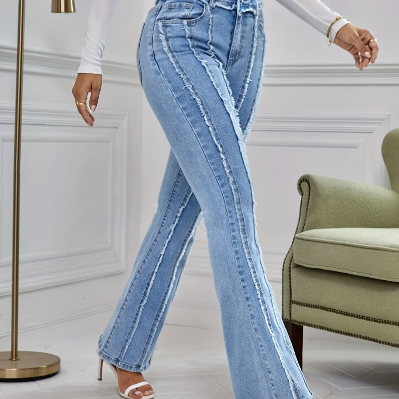 Women’s High-Waisted Stretchy Skinny Jeans | Non-See-Through Office Party All-Season Versatile Pants