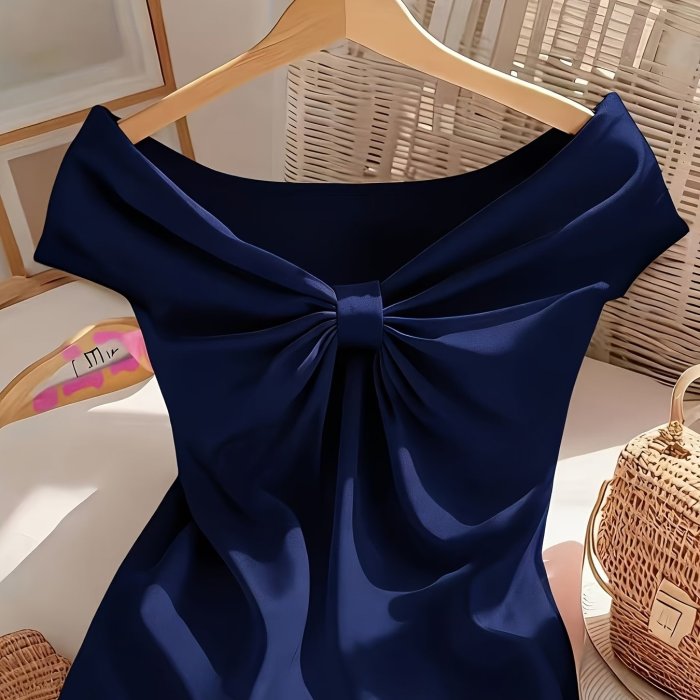 Spring And Summer Stylish Casual Solid Color Women'S T-Shirt