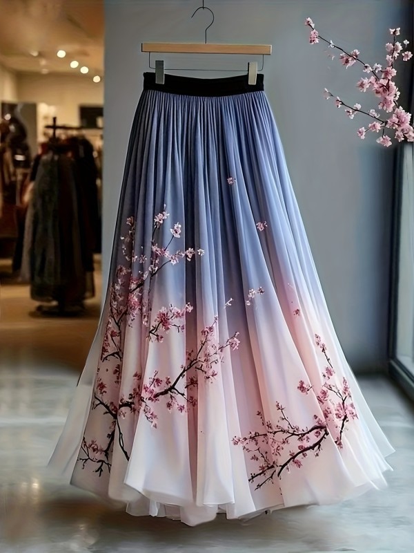 🦢French Ombre Tulle A-Line Wedding Gown | Layered Elegant Formal Party Wear