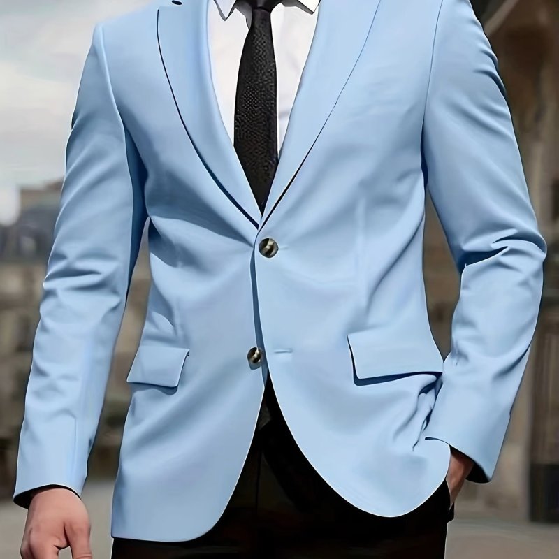 🍂 Men's Autumn Winter Slim Fit Casual Suit – Elegant Versatile Work & Daily Blazer