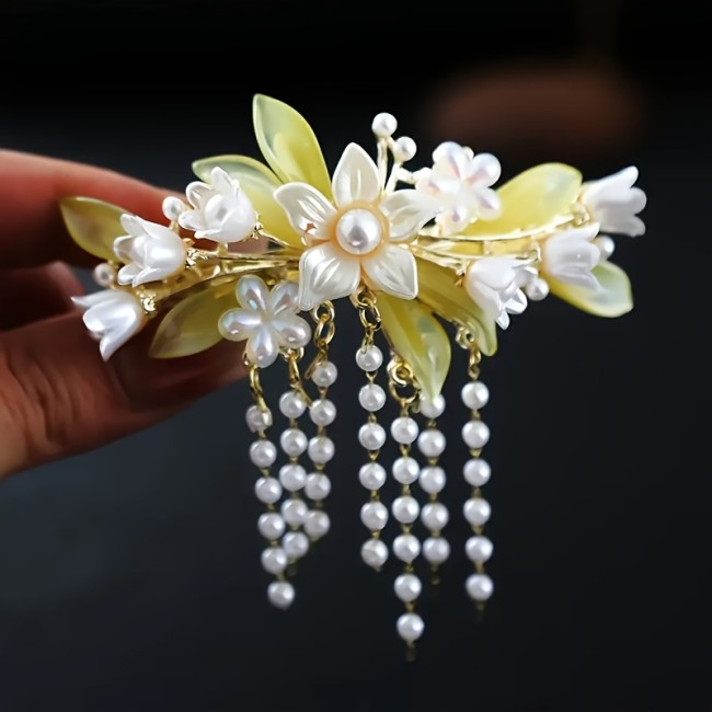 Classic Hair Additions Flower Hairpin Headdress Hair Comb Hair Stick Additions