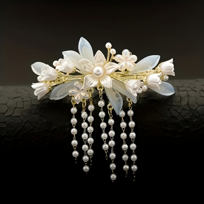 Classic Hair Additions Flower Hairpin Headdress Hair Comb Hair Stick Additions