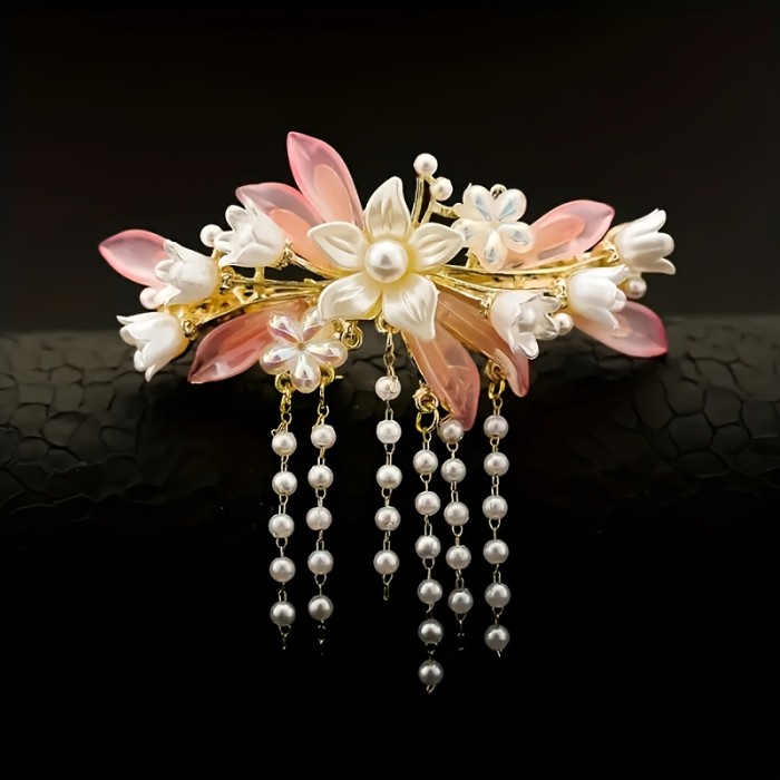 Classic Hair Additions Flower Hairpin Headdress Hair Comb Hair Stick Additions