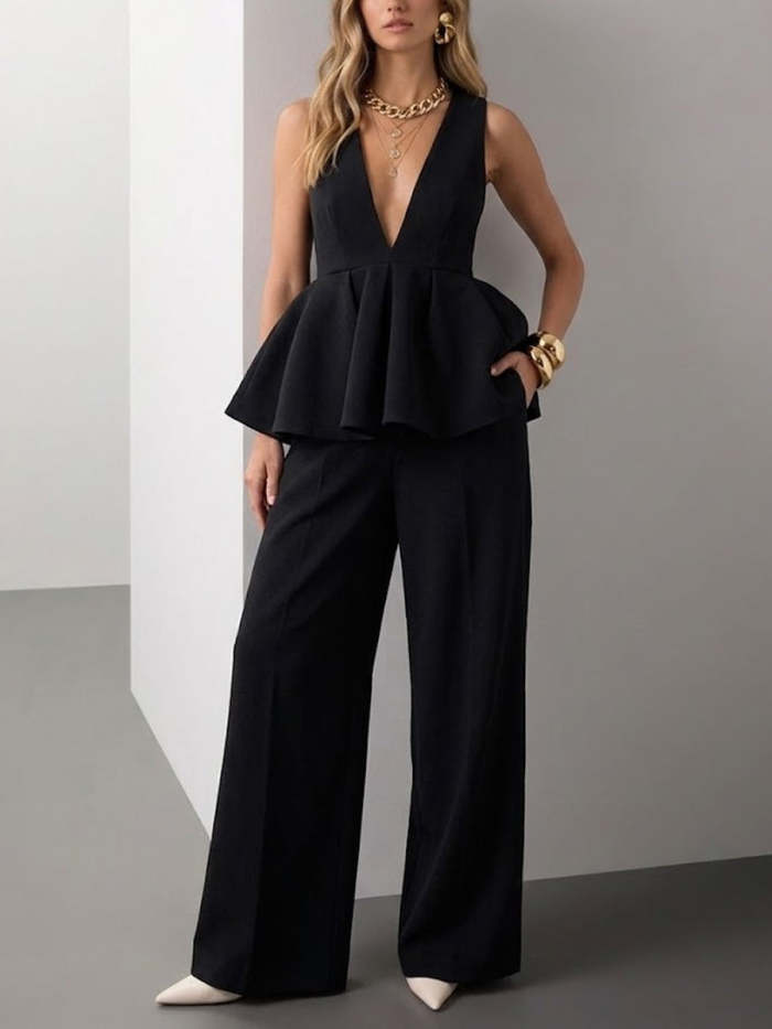 Women's Simple Casual Commuter Style Suit