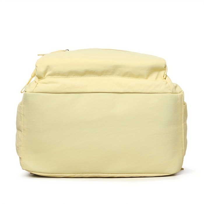 Solid Color Outing \u002F Men Women Backpack \u002F Fashion Casual Lightweight \u002F Multifunctional Large Capacity \u002F College Student Bag