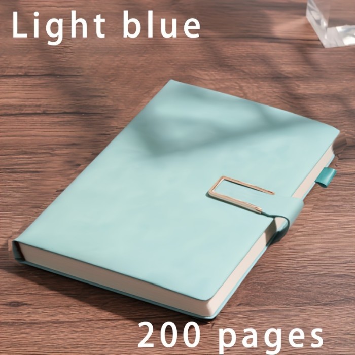 Ultra-Thick Notebook A5 Leather-Faced Business Meeting Notepad Thickened Retro Easy College Student Diary