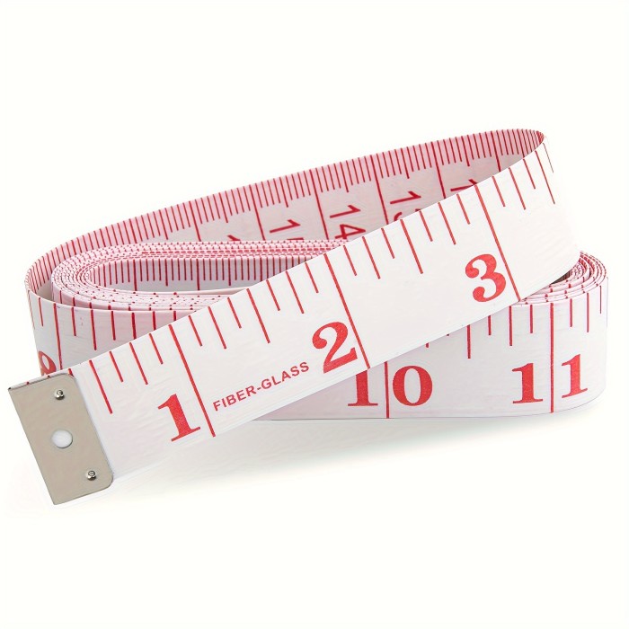 A Black\u002FYellow Measuring Tape Made of PVC Material, Waterproof And Dirt-Resistant, Measuring 200Cm\u002F79 Inches in Length And 2Cm in Width. It Features Exquisite Craftsmanship with Numbers And Is a Double-Sided Tape with Centimeters And Inches. Suitabl