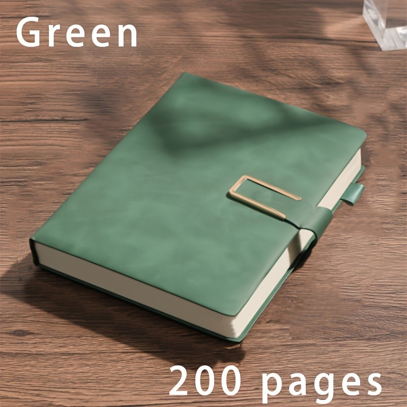 Ultra-Thick Notebook A5 Leather-Faced Business Meeting Notepad Thickened Retro Easy College Student Diary