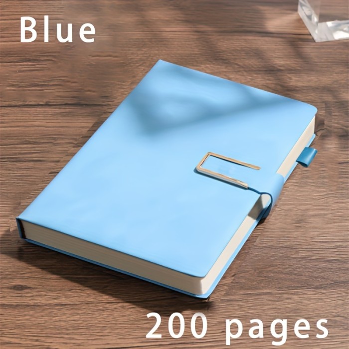 Ultra-Thick Notebook A5 Leather-Faced Business Meeting Notepad Thickened Retro Easy College Student Diary