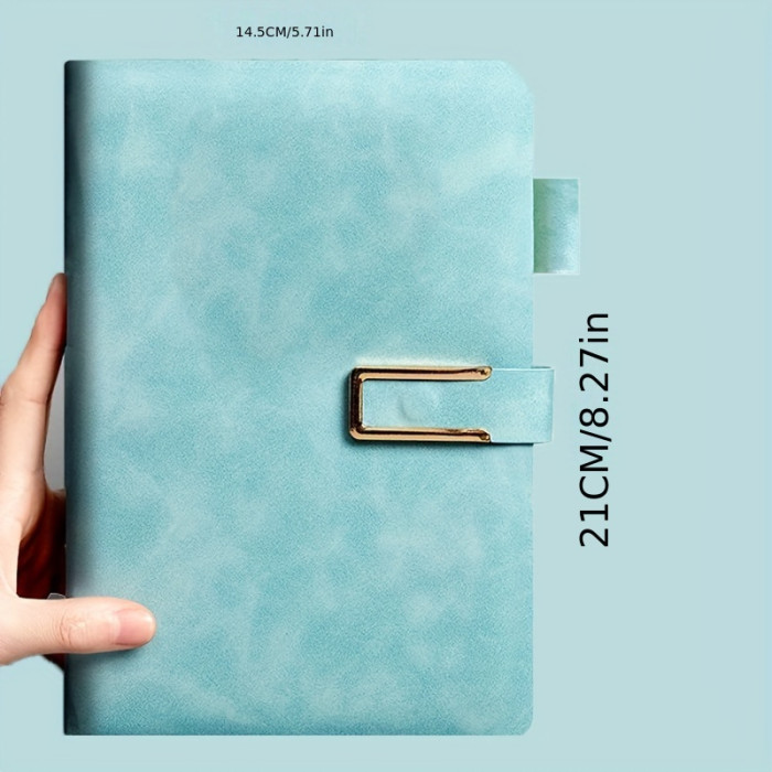 Ultra-Thick Notebook A5 Leather-Faced Business Meeting Notepad Thickened Retro Easy College Student Diary