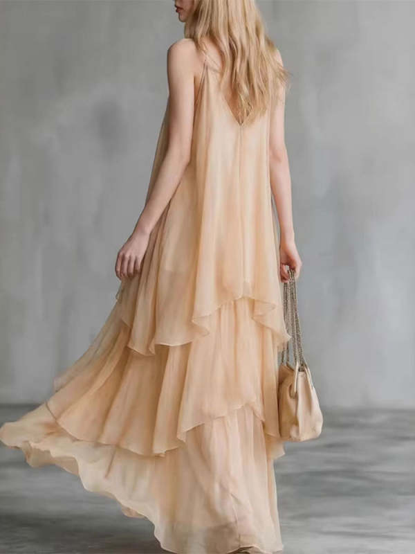 Women's Spring/summer Sleeveless Strappy Dress