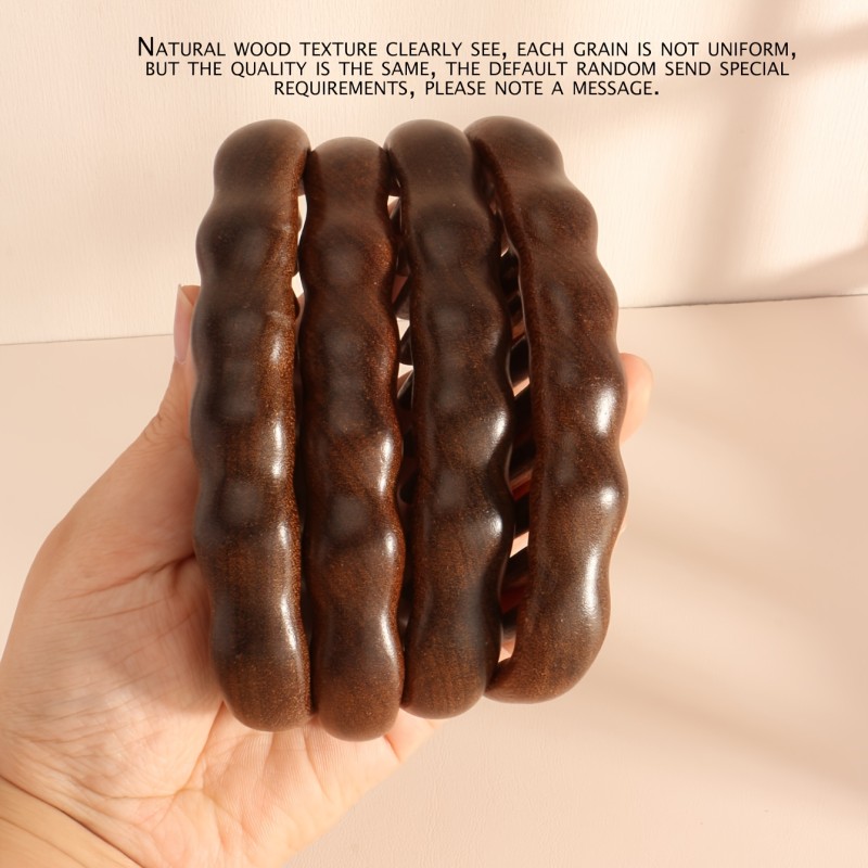 1pc Sandalwood Comb Solid Wood Comb Massage Comb Portable Home Wooden Comb Wide Tooth Comb Smoothing Comb
