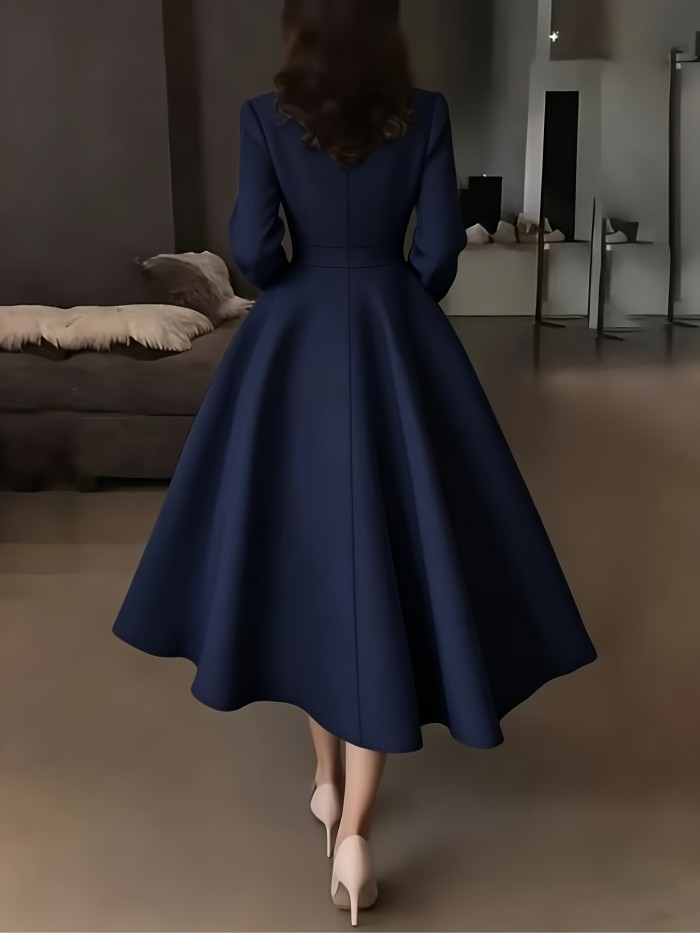 Women'S High-Waisted Slim-Fit Mid-Length Skirt with Fairy Charm