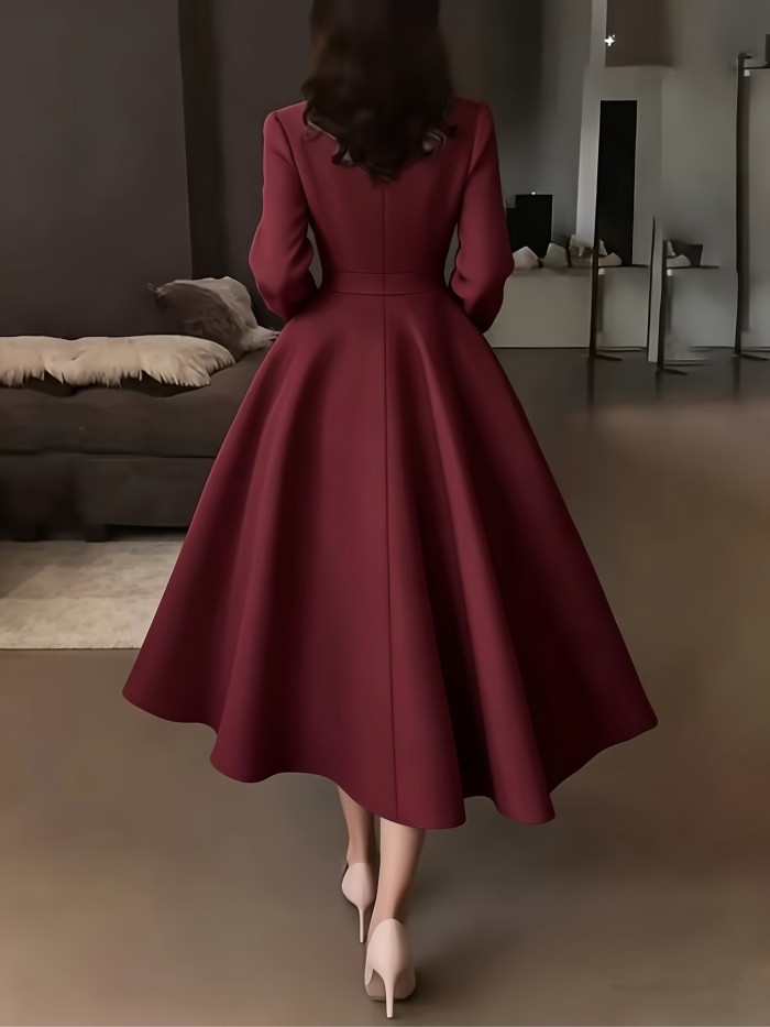 Women'S High-Waisted Slim-Fit Mid-Length Skirt with Fairy Charm