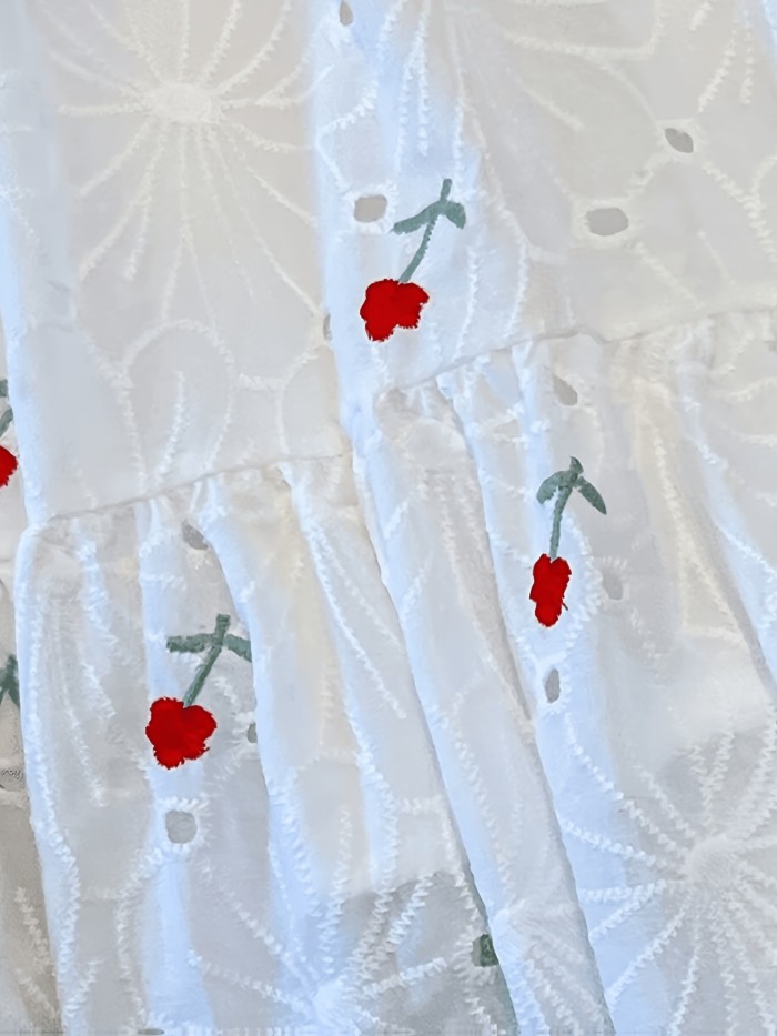 White Lace Skirt for Women