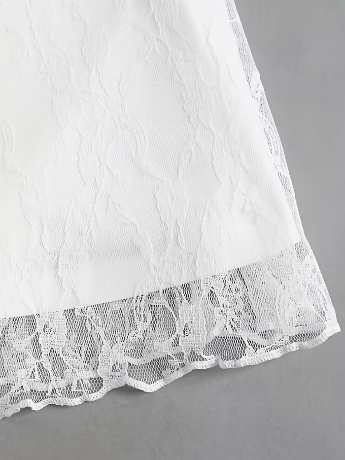 New Women'S Lace Mesh Fishtail Skirt, Temperament Elegant Half-Length Skirt