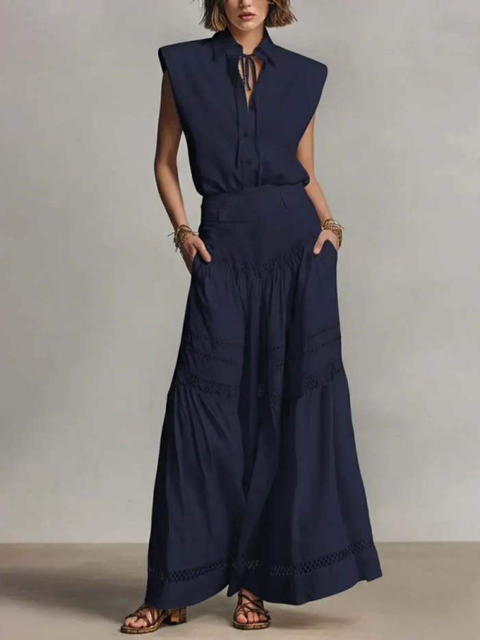 Women's Casual Simple Skirt Set