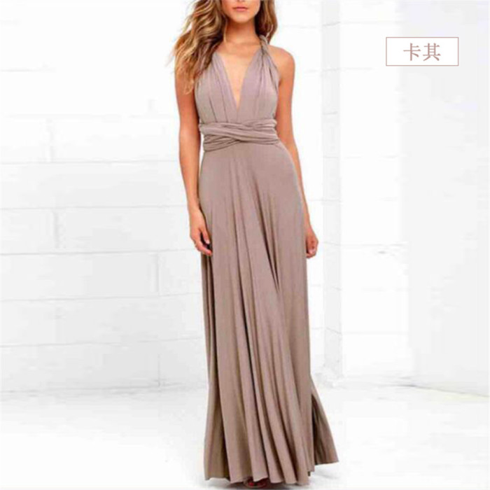 Women's Sexy Bandage Party Boho Chic Elegant Wedding Guest Dresses