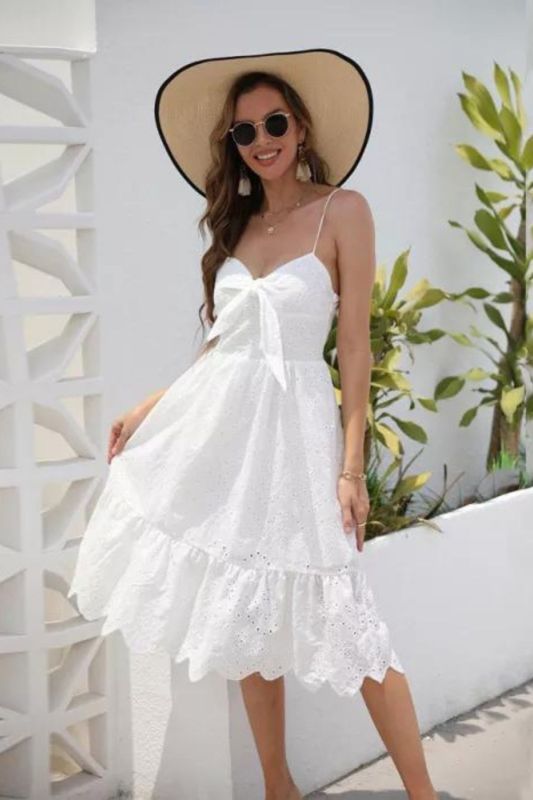 New Strap Women'S Clothing Seeveless Fashion Casual High Waist Sexy Wedding Guest Dresses