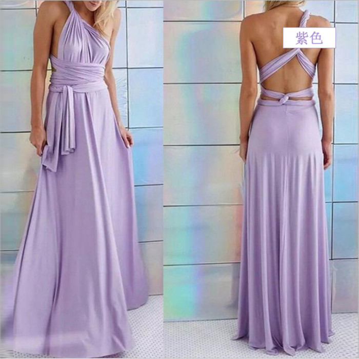 Women's Sexy Bandage Party Boho Chic Elegant Wedding Guest Dresses