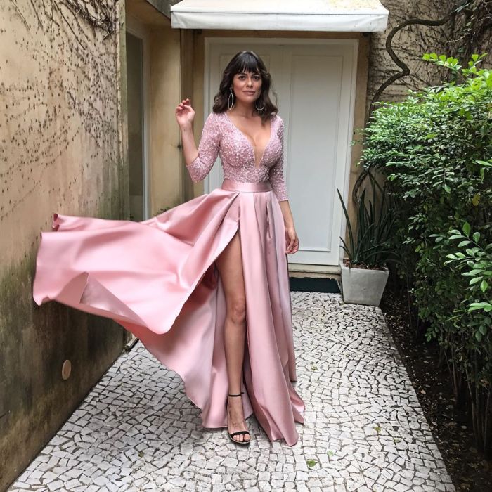 Women Party Wedding Guest Elegant Lace Sequins Sexy Maxi Dress