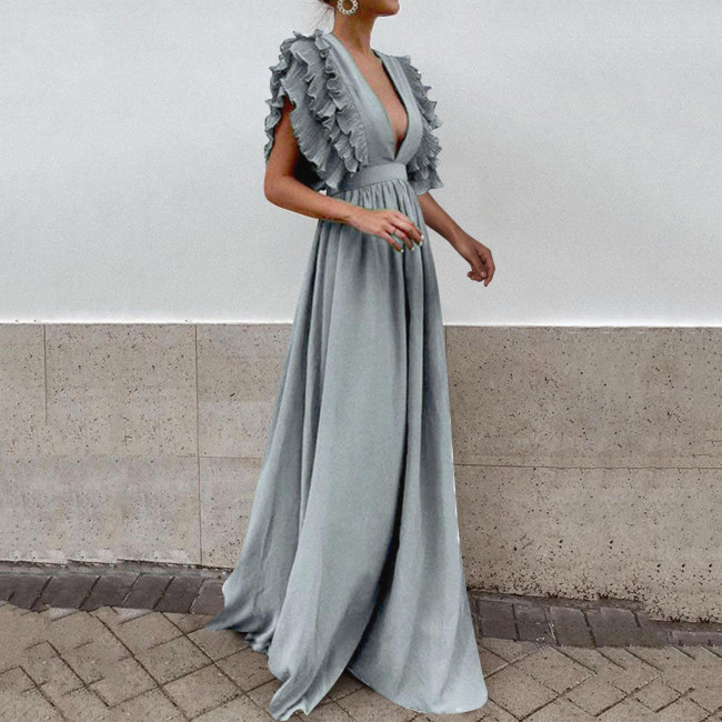 Georgia | Ruffle V-Neck Tiered Set main image 0