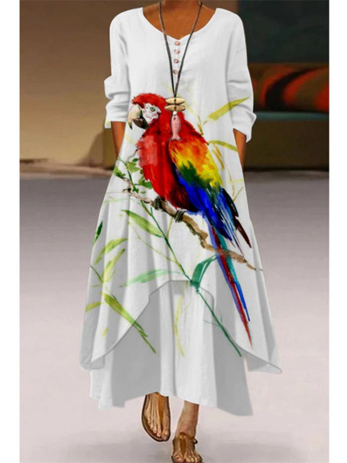 Prints Party Long Dress