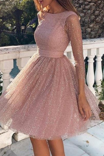 Women Sexy Lace Sequined Party Casual Dress