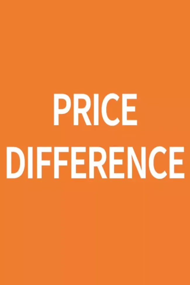 Price Difference