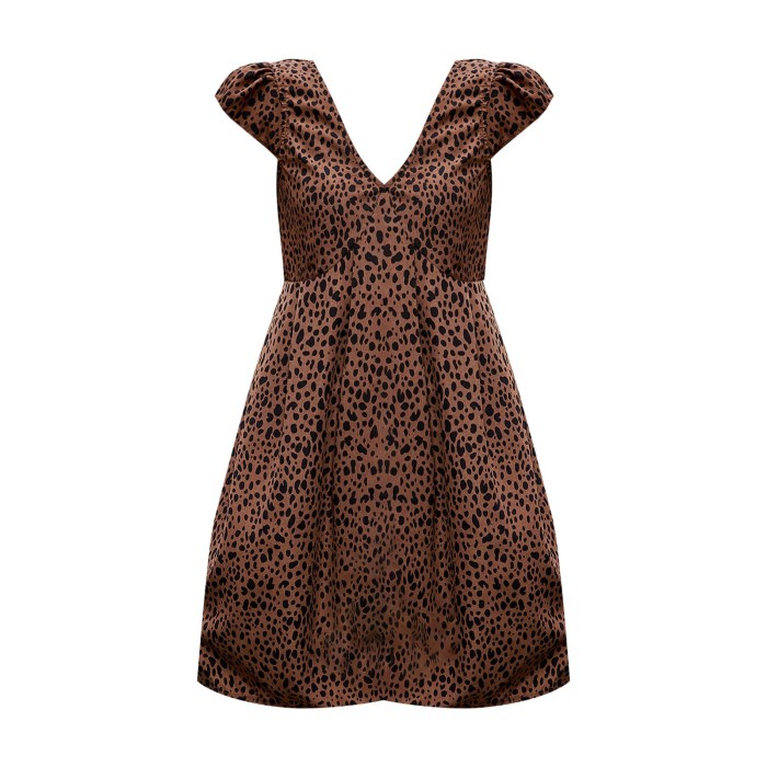 Women's Fashion Bohemian V Neck Elegant Casual Dress