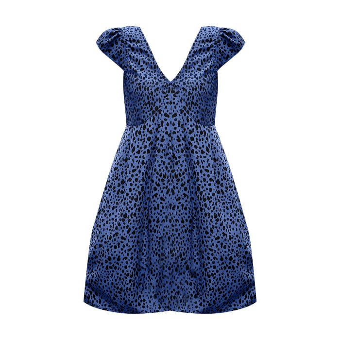 Women's Fashion Bohemian V Neck Elegant Casual Dress