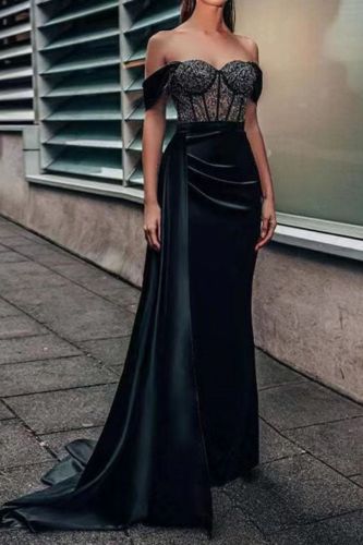 Sexy Sequin Backless Party Elegant Vintage Maxi Wedding Guest Dress