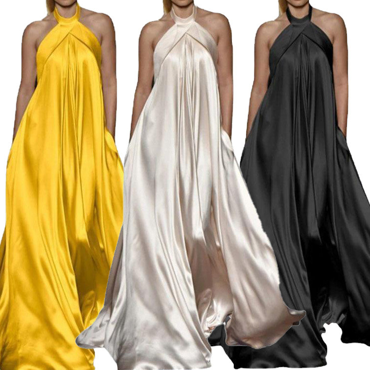 Shiny Temperament Hollow  Dress