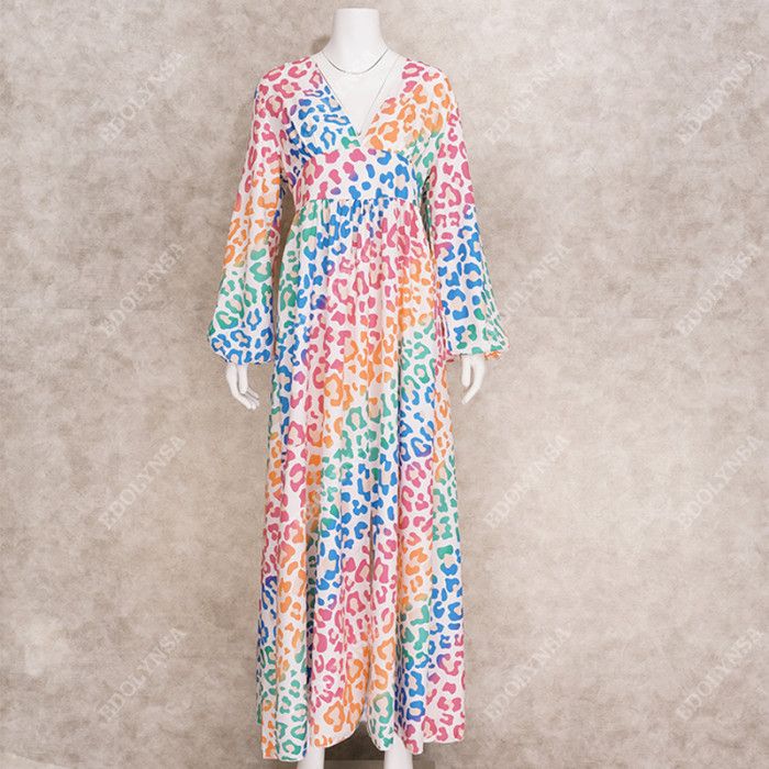 Sexy Fashion Loose Bohemian Beach  Wedding Guest Dress