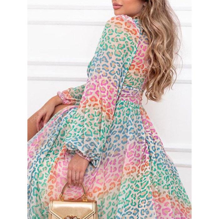 Sexy Fashion Loose Bohemian Beach  Wedding Guest Dress