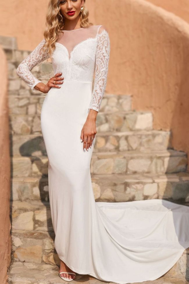 Elegant Fashion V Neck Open Collar Deep V Party Hollow Retro Evening Wedding Gue Dresses
