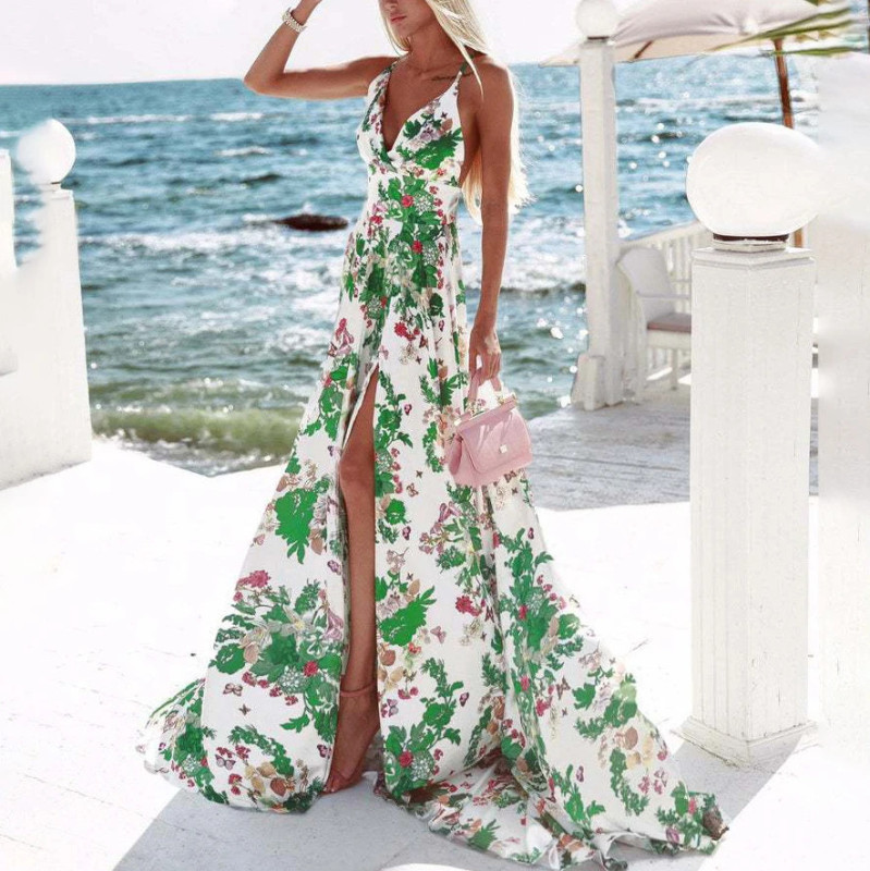 Elegant Sexy Bohemian Party One Shoulder  Wedding Guest Dress