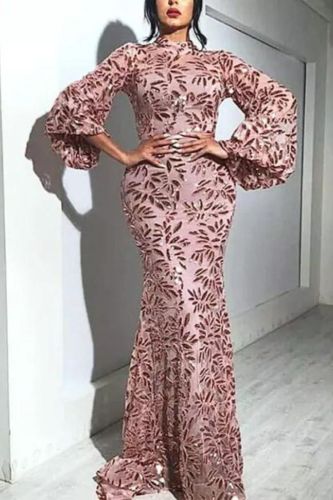 Women's Sexy Petal Swing Fashion Elegant Party Wedding Guest Dress