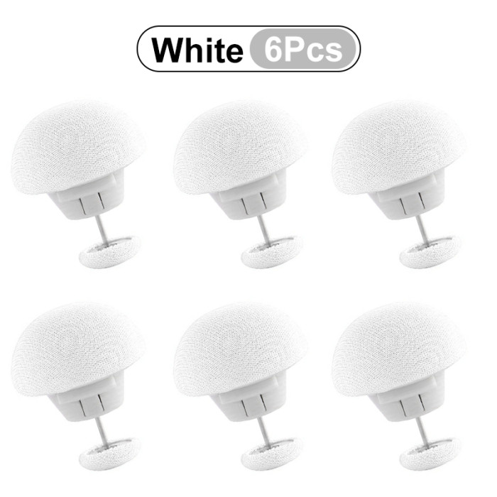 4/6/8pcs Mushroom Quilt Clips Macaron Pegs Duvet Sheet Cover Quilt Holder Slip-resistant Blanket Clothes Clips Home Organization