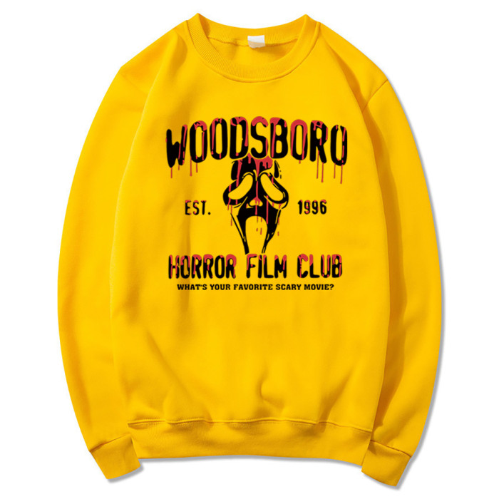 Halloween Stylish Casual Print Crewneck Sweatshirts
