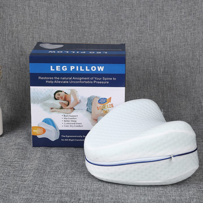 1pc Memory Cotton Leg Pillow Sleeping Orthopedic Back Hip Body Joint Pain Relief Thigh Leg Pad Cushion